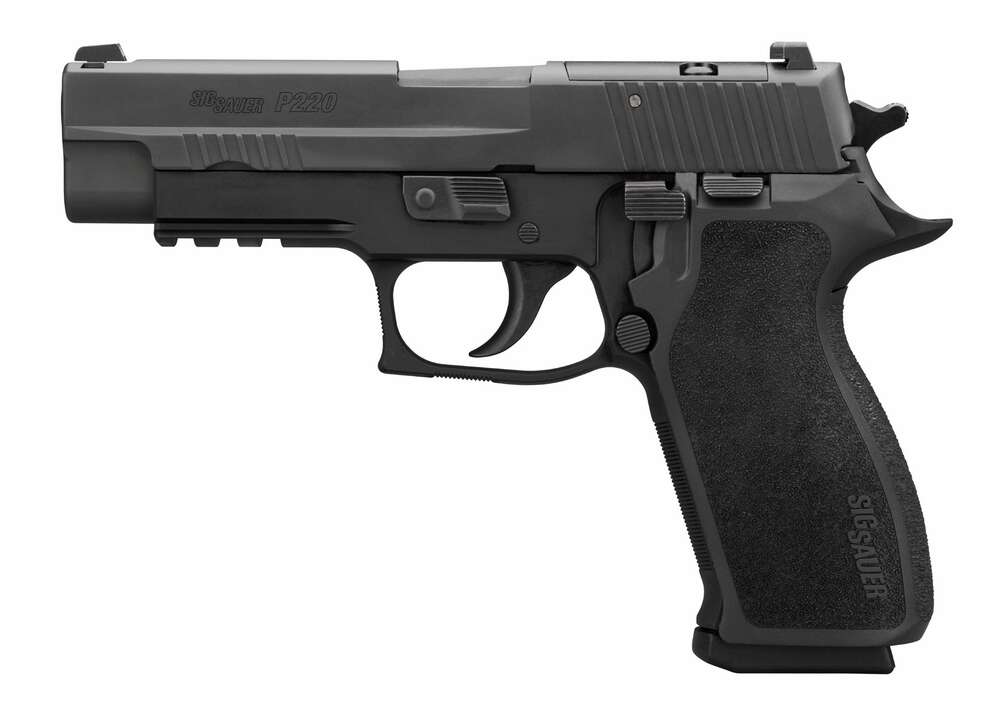 Handguns Sig Sauer Ready Series 45ACP P220 45 ACP 4.4IN BLK DA/SA SIGLITE E2 GRIP 2-8 MAGS SRT OPTIC READY